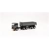 Herpa H0 Scania CG 17 6x6 Rundmulden-Sattelzug 3a/2a, grau/gelb