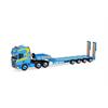 Herpa H0 Scania CR20 HD 6x4 Semitieflade-Sattelzug mit Rampen, Martin Wittwer Wattenwil *werkseitig ausverkauft*
