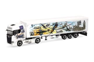 Herpa H0 Scania CR20 HD Schubboden-Sattelzug, Repinski - Squadron 303