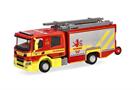 Herpa H0 Scania Crewcab CP28 HLF, Feuerwehr Ratingen