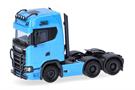 Herpa H0 Scania CS20 6x4 Zugmaschine, himmelblau