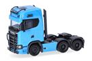 Herpa H0 Scania CS20 6x4 Zugmaschine, himmelblau