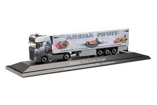 Herpa H0 Scania CS20 HD Kühlkoffer-Sattelzug, Arena Fruit