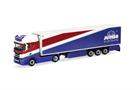 Herpa H0 Scania CS20 HD Kühlkoffer-Sattelzug, Heide Logistik - Jumbo Fischer