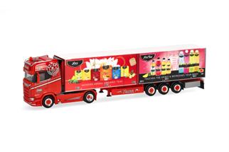 Herpa H0 Scania CS20 HD Kühlkoffer-Sattelzug, Rüter / Yogi (Sonderserie Hamburg)