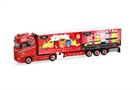 Herpa H0 Scania CS20 HD Kühlkoffer-Sattelzug, Rüter / Yogi (Sonderserie Hamburg)