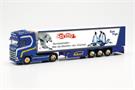 Herpa H0 Scania CS20 HD Kühlkoffer-Sattelzug, Spring *werkseitig ausverkauft*