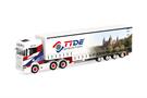 Herpa H0 Scania CS20 HD Meusburger-Sattelzug, TiDe Spedition