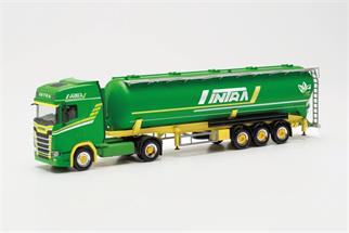 Herpa H0 Scania CS20 HD Silo-Sattelzug, INTRA *werkseitig ausverkauft*