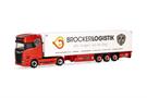 Herpa H0 Scania CS20 HD V8 Kühlkoffer-Sattelzug, Brocker (Sonderserie NRW)