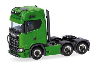 Herpa H0 Scania CS20 HD Zugmaschine 3achs (6x4), grün