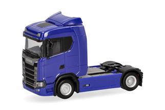 Herpa H0 Scania CS20 ND Zugmaschine, ultramarinblau