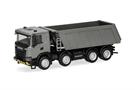 Herpa H0 Scania XT 17 Kipp-LKW 4achs, grau/gelb