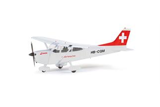 Herpa H0 Swiss Flying Club Cessna 172, HB-CQM *werkseitig ausverkauft*