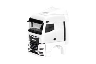 Herpa H0 Teileservice: Fahrerhaus MAN eTGX GM, weiss (Inhalt: 2 Stk.)