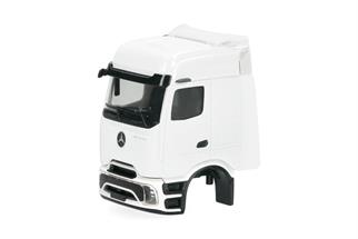 Herpa H0 Teileservice: Fahrerhaus MB Actros L ProCabin Bigspace, weiss (Inhalt: 2 Stk.)