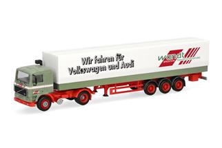 Herpa H0 Volvo F10 Planen-Sattelzug, Wandt - Wir fahren für Volkswagen und Audi
