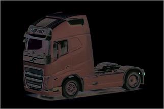 Herpa H0 Volvo FH 16 Gl. XL 2020 Zugmaschine 2-achs, silbergrau