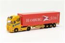 Herpa H0 Volvo FH Gl. XL 2020 Container-Sattelzug, Acargo/Hamburg Süd *werkseitig ausverkauft*