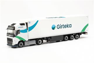 Herpa H0 Volvo FH Gl. XL 2020 Kühlkoffer-Sattelzug, Girteka *werkseitig ausverkauft*