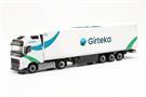 Herpa H0 Volvo FH Gl. XL 2020 Kühlkoffer-Sattelzug, Girteka *werkseitig ausverkauft*