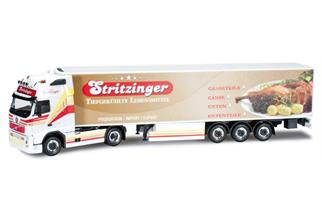 Herpa H0 Volvo Kühlkoffer-Sattelzug Stritzinger (Sonderserie Österreich) *werkseitig ausverkauft*