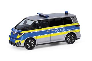 Herpa H0 VW ID. Buzz, Polizei Fahrzeugstudie