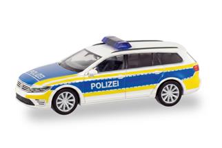 Herpa H0 VW Passat GTE Variant Polizei
