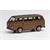 Herpa H0 VW T6 Bus mit BBS Felgen, broncebeige metallic