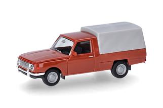 Herpa H0 Wartburg 353 Trans '66 mit Plane, braun