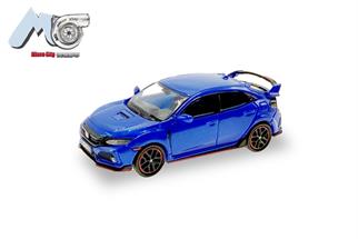 Herpa/MicroCity87 H0 Honda Civic Type R, blau