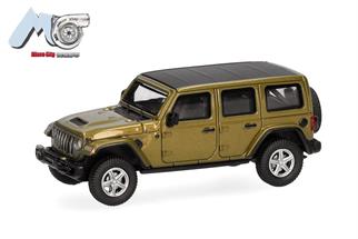 Herpa/MicroCity87 H0 Jeep Wrangler, grün
