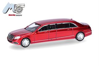 Herpa/MicroCity87 H0 MB S600 Pullmann (W221), weinrot