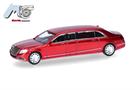 Herpa/MicroCity87 H0 MB S600 Pullmann (W221), weinrot