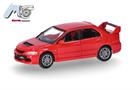 Herpa/MicroCity87 H0 Mitsubishi Lancer Evolution 9, rot
