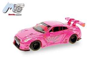 Herpa/MicroCity87 H0 Nissan GTR 35, pink