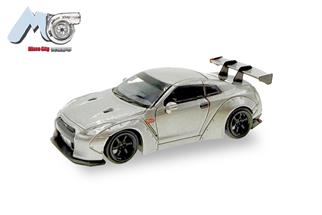 Herpa/MicroCity87 H0 Nissan GTR 35, silber