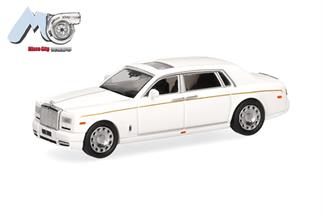 Herpa/MicroCity87 H0 Rolls Royce Phantom, weiss