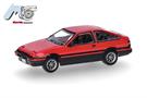 Herpa/MicroCity87 H0 Toyota Corolla AE86, rot