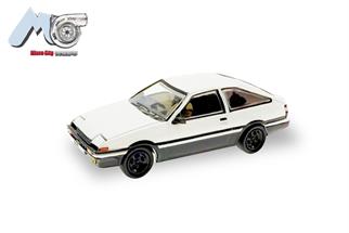 Herpa/MicroCity87 H0 Toyota Corolla AE86, weiss *werkseitig ausverkauft*