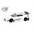Herpa/MicroCity87 H0 Toyota GT86, weiss