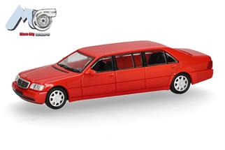 Herpa/MicroCity96 H0 MB S600 Pullmann, rot