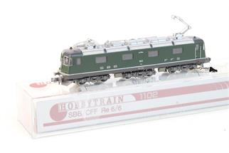 Hobbytrain 1102 N SBB Elektrolok Re 6/6 Nr. 11645, grün (OCC)