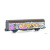 Hobbytrain H0 SBB Schiebewandwagen Hbbillns, Graffiti - ATSCREW, Ep. VI
