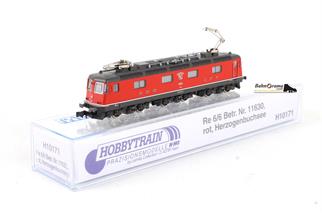 Hobbytrain H10171 N SBB Elektrolok Re 6/6 11630, rot (OCC)