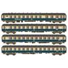 Hobbytrain/LS Models H0 (AC) Transitzug-Wagenset 2 D 351, Ep. IVa, 4-tlg.