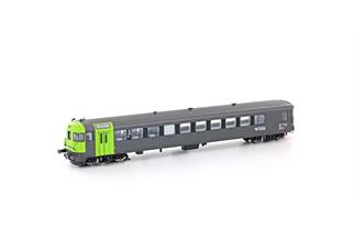 Hobbytrain N BLS Autoverlad-Steuerwagen BDt, umbragrau/grün, Ep. VI *werkseitig ausverkauft*