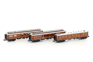 Hobbytrain N CIWL Wagenset 2 Wien-Nizza-Cannes-Express, Ep. I, 3-tlg.