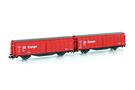 Hobbytrain N DB AG Schiebewandwagen-Set Hbbillns 305, DB Cargo, Ep. V, 2-tlg. *AUF BESTELLUNG*