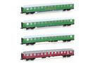 Hobbytrain N DB Reisezugwagen-Set 2 Scharnow, Ep. IIIb, 4-tlg.